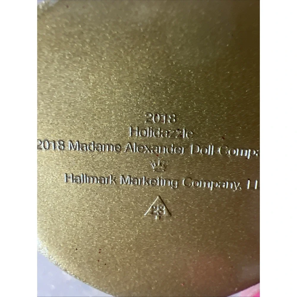 Hallmark Keepsake Ornament Madame Alexander 2018 Holidazzle